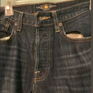 Lucky Brand 33 X 34 121 HERITAGE SLIM Button Fly